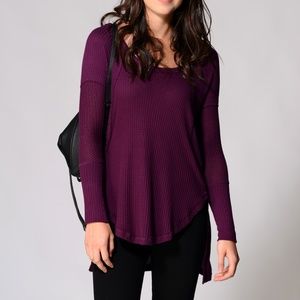 Free People Drippy Ventura Thermal Top
